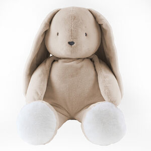 Peluche Large B&M 80cm Lapin Moka 