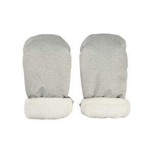 Moufles pour poussette Gris chiné 