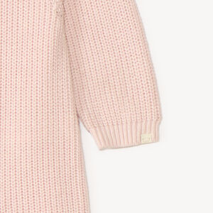Ensemble 2 pièces combinaison + bonnet en tricot pour bébé fille 