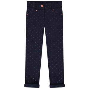 Pantalon skinny en molleton fille 