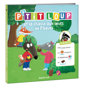 Livre "P'tit Loup et la chasse aux œufs de Pâques  3ans+ 