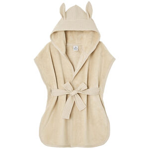 Peignoir de bain 0-2ans bambou et gaze de coton Mix Match Biscuit  