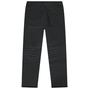 Pantalon slim uni effet crinkle garçon 