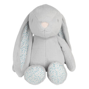 Peluche 60cm Célestin le lapin gris 