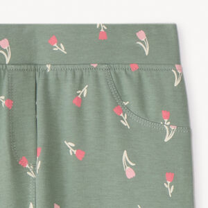 Jegging molleton imprimé fille 