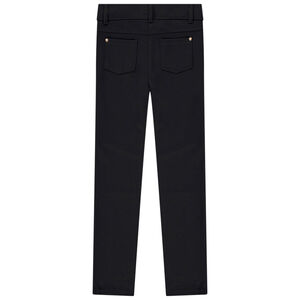 Pantalon slim en milano esprit équitation fille 