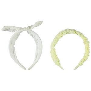 Lot de 2 serre-têtes en tissus pour fille 