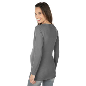 T-shirt manches longues de grossesse et d'allaitement 