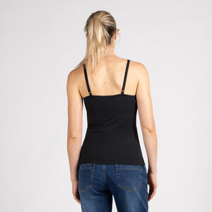 Débardeur d'allaitement uni à fines bretelles pour femme 