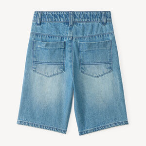 Bermuda skater en denim pour garçon 