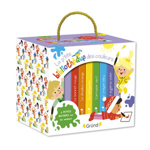Livre - La p'tite bibliothèque des couleurs 