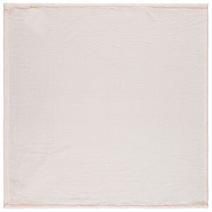 Couverture en sherpa unie 75 x 75 cm 