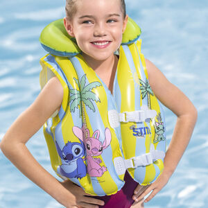 Gilet de baignade gonflable Stitch Disney - 3 à 6 ans 