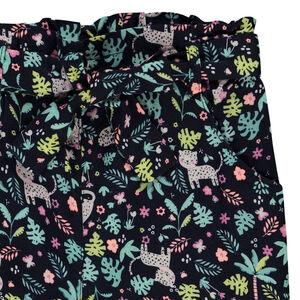 Pantalon fluide à nouer imprimé fantaisie pour bébé fille 