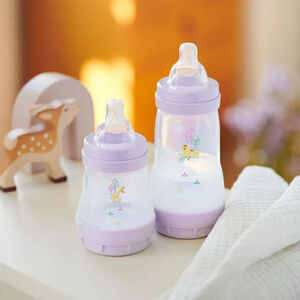Biberon Easy Start anti-colique 160 ml lilas 