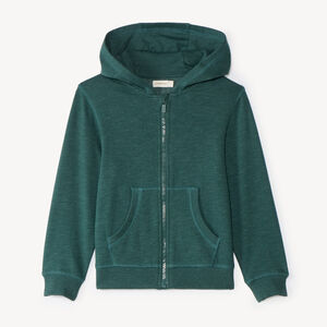 Gilet zippé à capuche en molleton pour garçon 