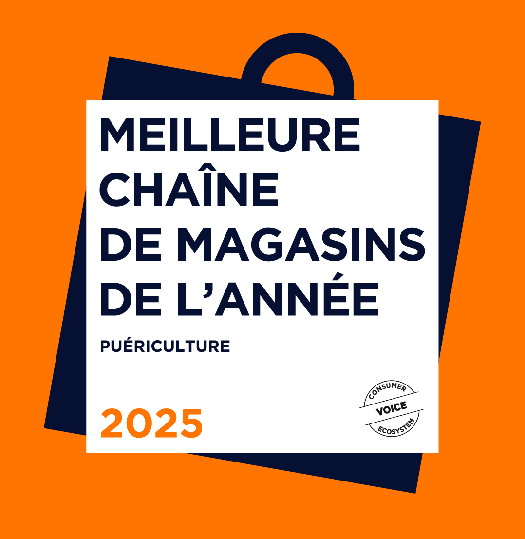 Meilleure chaîne de magasins de l'année puériculture 2025