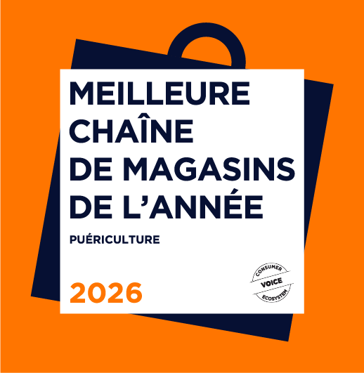 Meilleure chaîne de magasins de l'année puériculture 2026