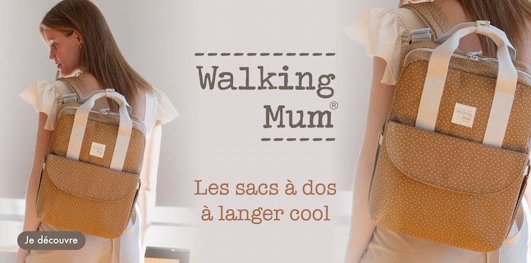 Walking Mum - Les sacs à dos à langer cool