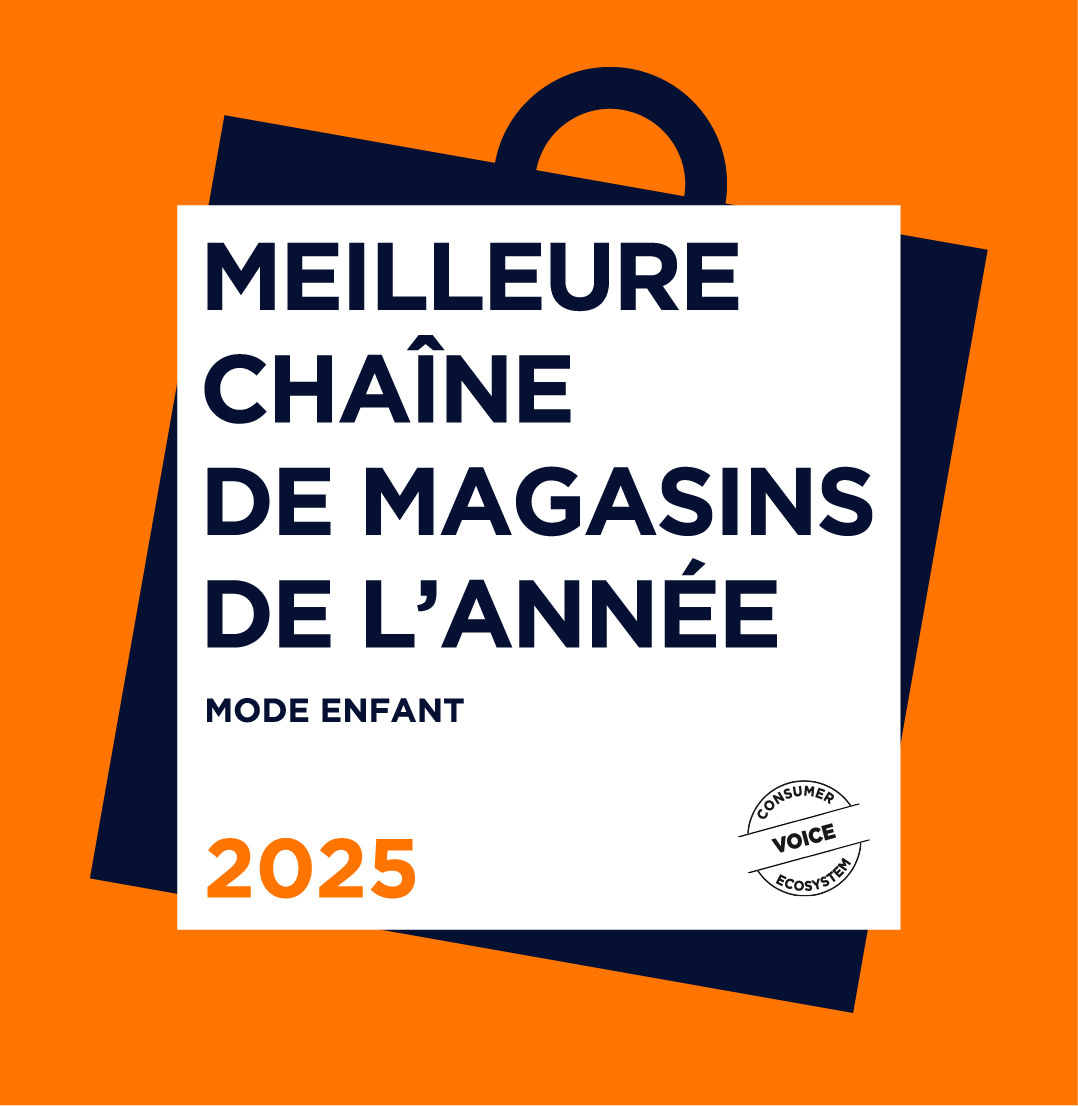 Meilleure chaîne de magasins de l'année mode enfant 2025