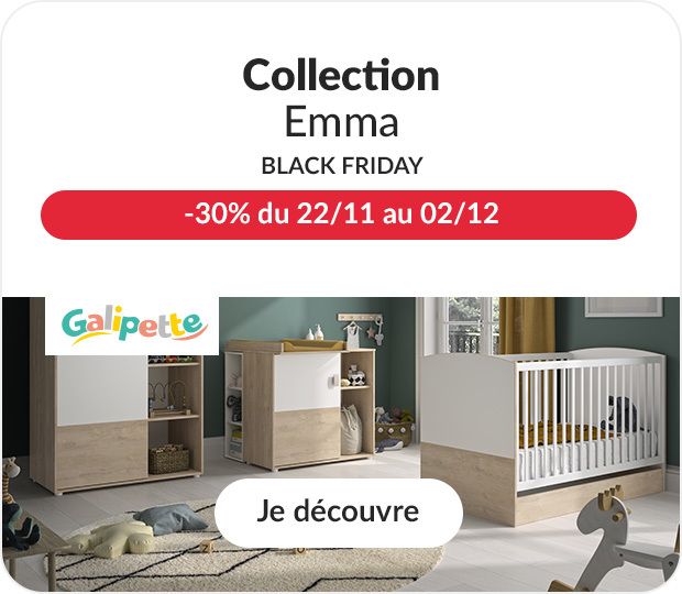 Collection Emma - Black Friday -30% du 22/11 au 02/12 - Je découvre