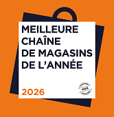 Logo Meilleur chaîne de magasins de l'année 2026