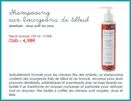 shampooing tilleul Orchestra