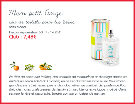 Eau de senteur bébé mon p'tit ange Orchestra