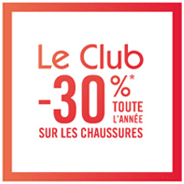 Remise Club Orchestra -50% sur les chaussures toute l'année pour les membres du Club