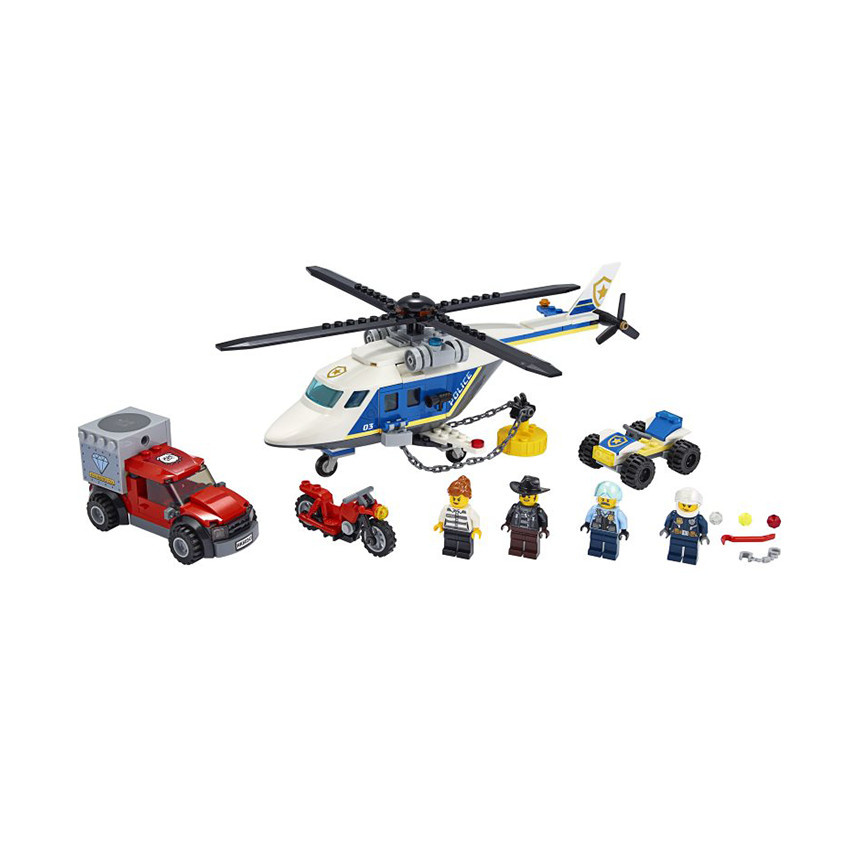 Coffret Arrestation Hélicoptère - Lego City 