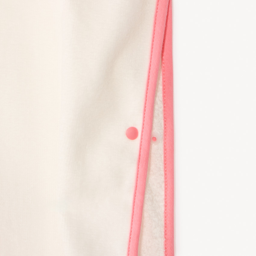 Cape de bain imprimé fleuri pour fille  