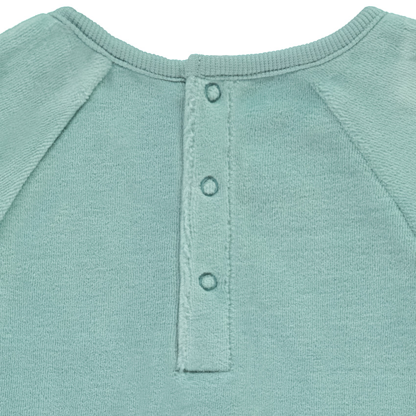 Pyjama velours Tic & Tac Disney pour bébé garçon avec finitions différentes selon l'âge 