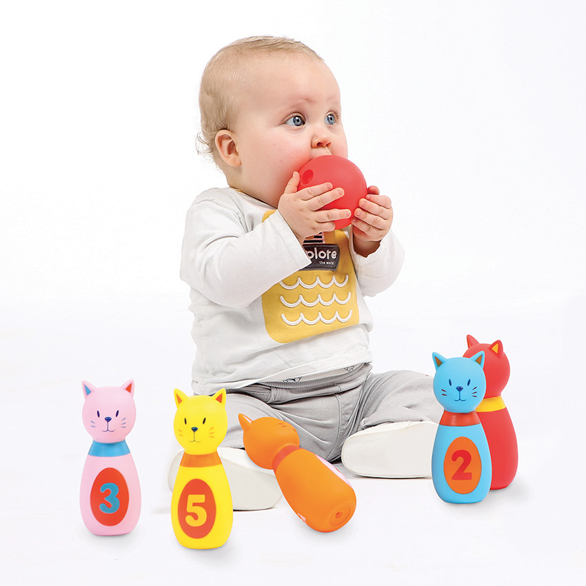 Jeu de quilles - Chat 