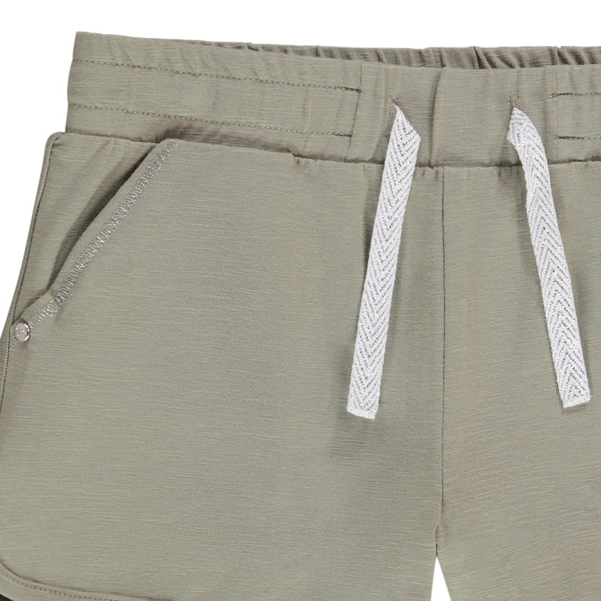 Short en jersey uni pour fille 