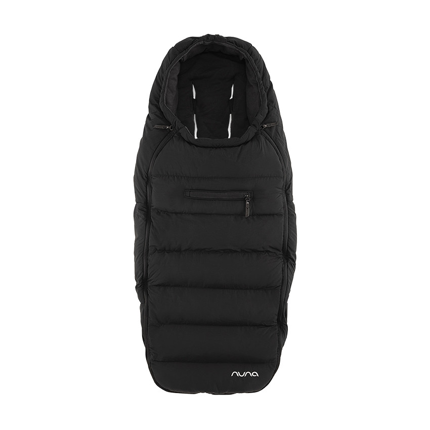 Kit hiver pour poussettes Nuna avec chancelière + moufles caviar 