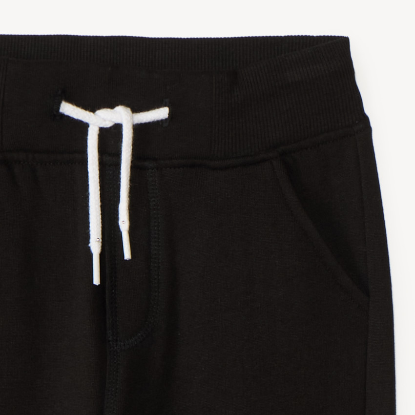 Pantalon jogging garçon en molleton uni 