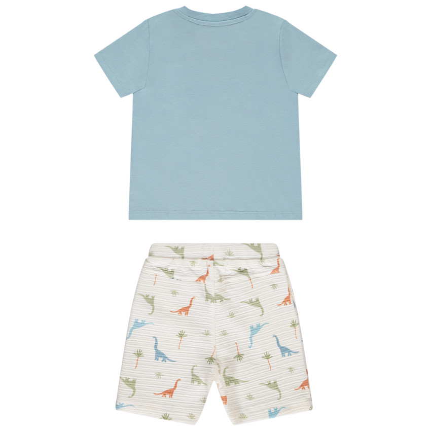 Ensemble 2 pièces motifs dinosaures pour bébé garçon 
