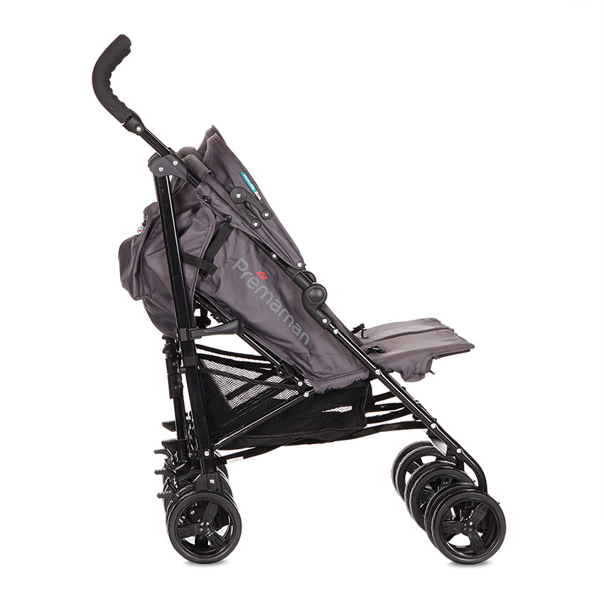 Poussette Twin - Gris anthracite 