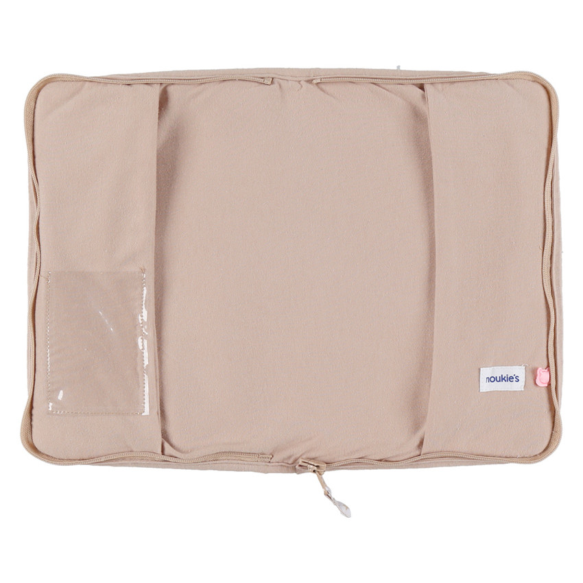 Carnet de santé fausse fourrure Lily Camel 