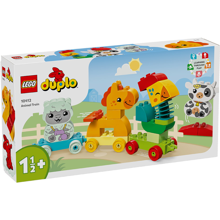 CONSTRUCTION LE TRAIN DES ANIMAUX DUPLO - MULTICOLORE