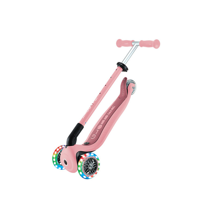 Trottinette évolutive 3 en 1 Go Up Active Lights 360 rose pastel 