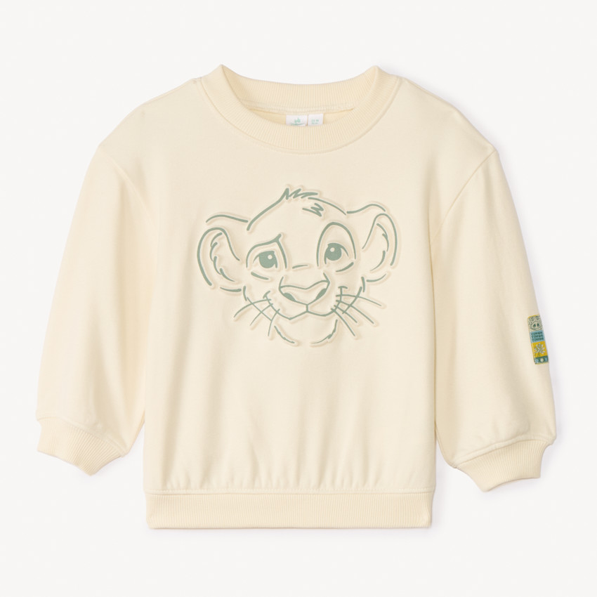 Sweat molleton Simba Disney en relief pour bébé garçon