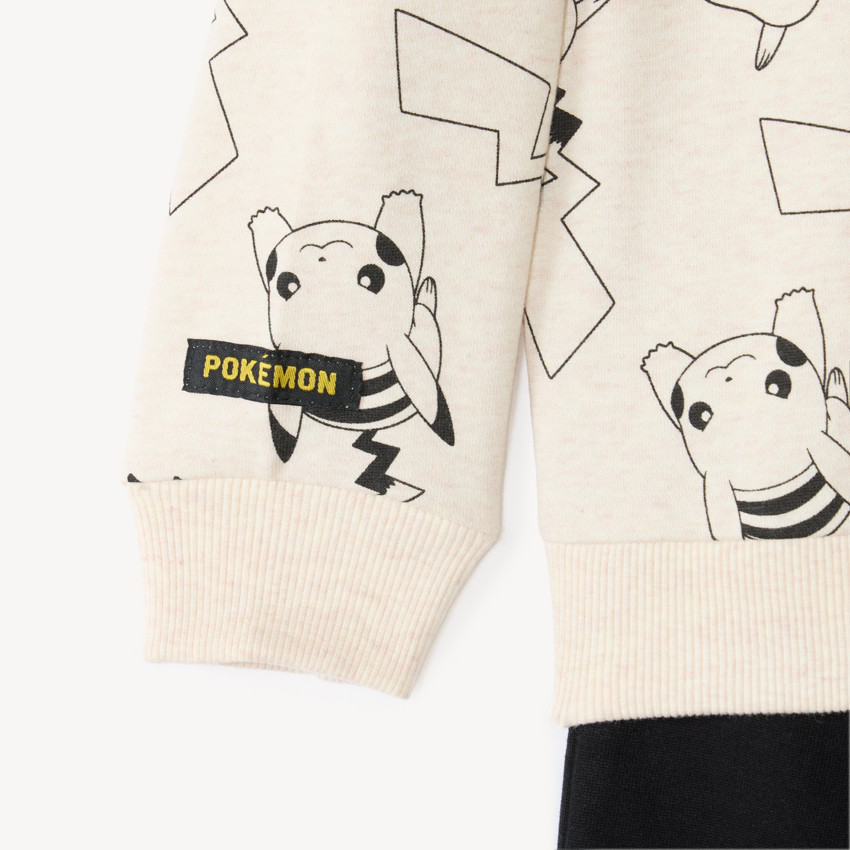 Ensemble de jogging Pokémon avec sweat imprimé Pikachu 