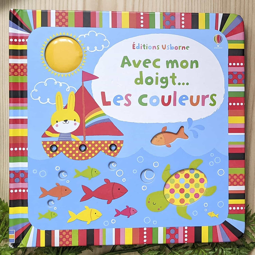 Livre " Avec mes doigts, les couleurs" Main Livre " Avec mes doigts, les couleurs"