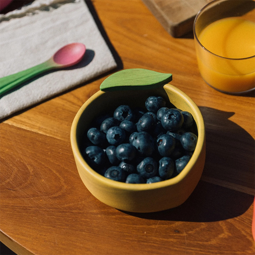 Coffret repas Bol + Cuillère Lou le Citron 