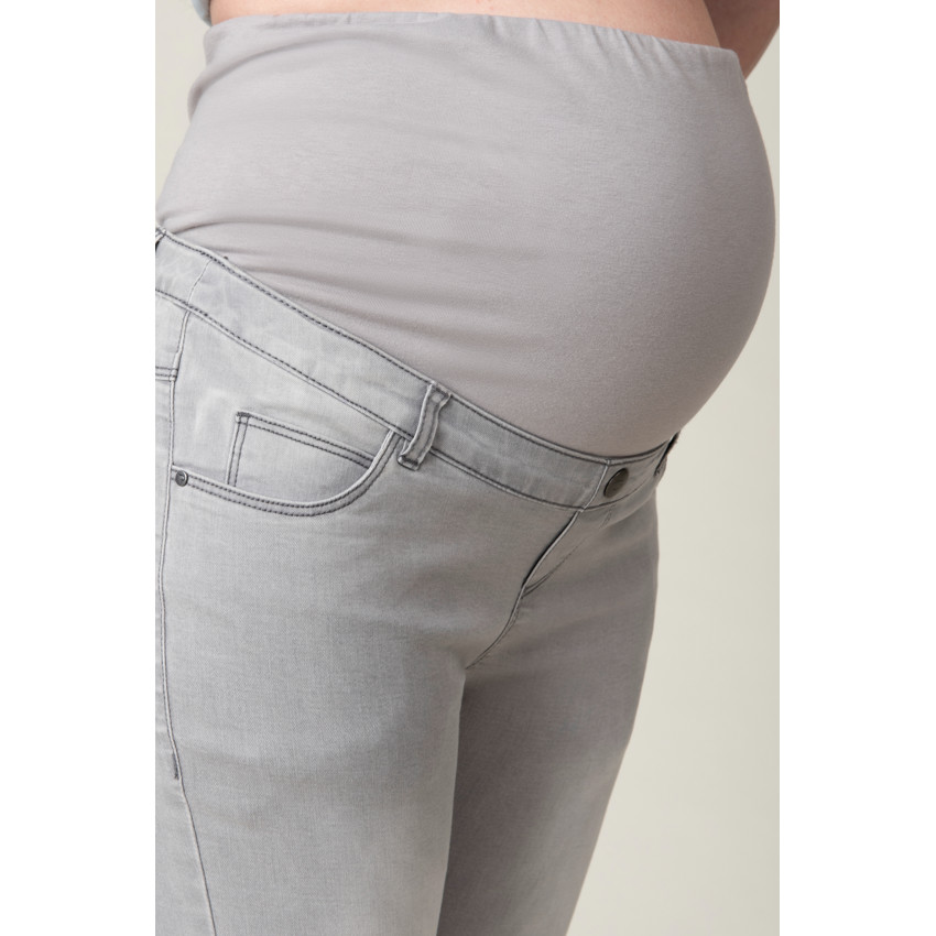 Pantalon médical de grossesse Pomme - Pantalon de grossesse medical E01 -  Taille groupée 0 (34/36) COL_023683 Blanc (W0177)