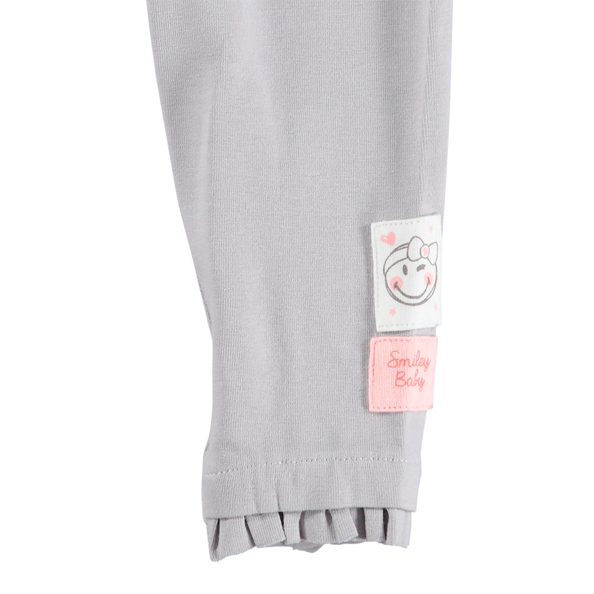 Ensemble avec tunique, sweat et legging Smiley 