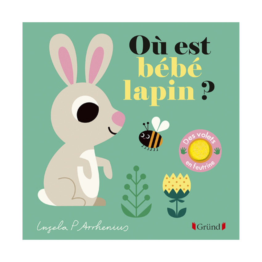 Livre matière Où est bébé lapin ? 