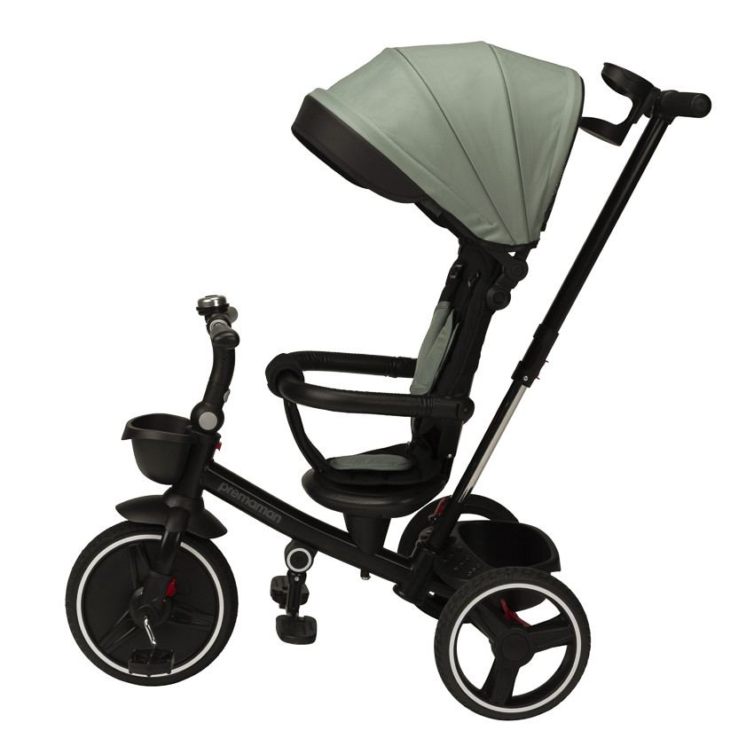 Tricycle évolutif Triky 5 en 1 vert 