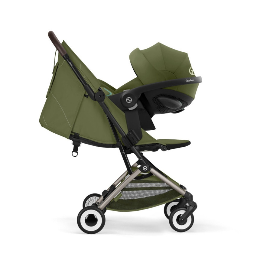 Siège auto I-Size Cloud G3 2026 tissus Plus - Moss Green Khaki 